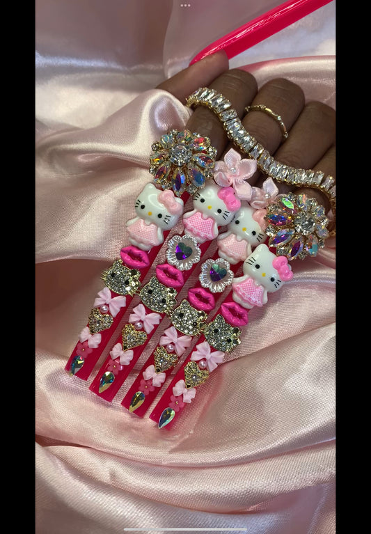 5XL Kitty Bling Set