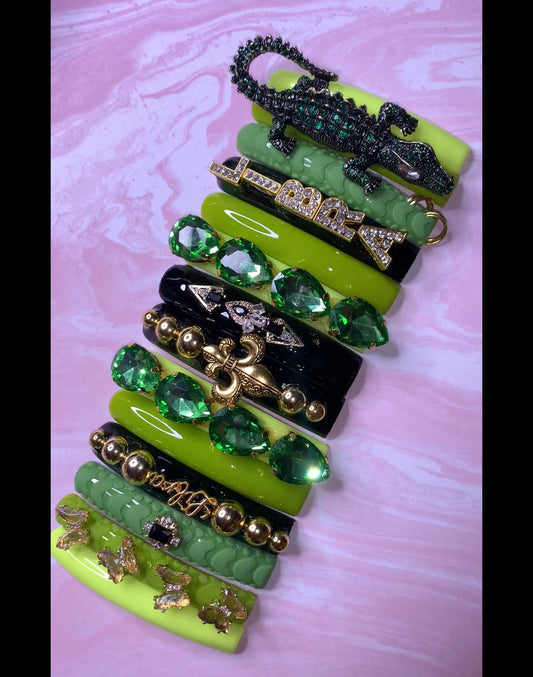 4XL Green Lizard Set