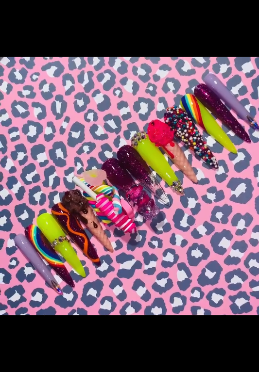 3 XL Ice Cream Paint Job Set