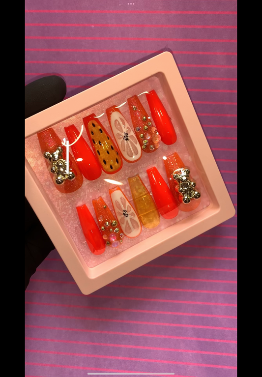 Medium Orange Citrus Set