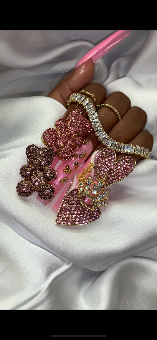 3xl Pink bunny Aries set